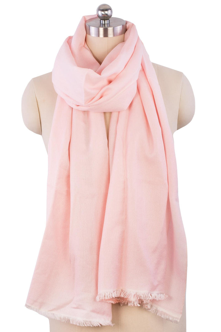 Cashmere Eyelash Fringe Scarf