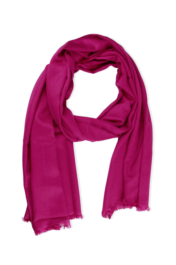 Cashmere Eyelash Fringe Scarf
