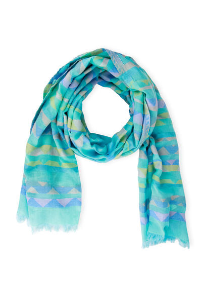 Chevron Striped Scarf