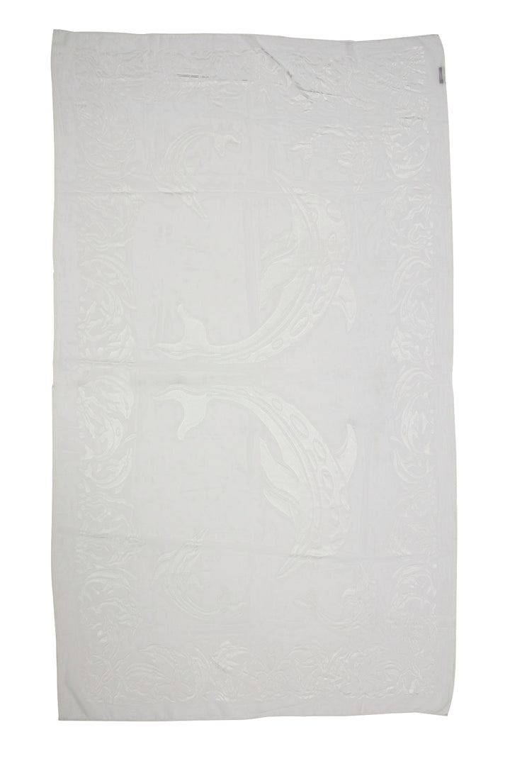 White Dolphin Sarong Scarf