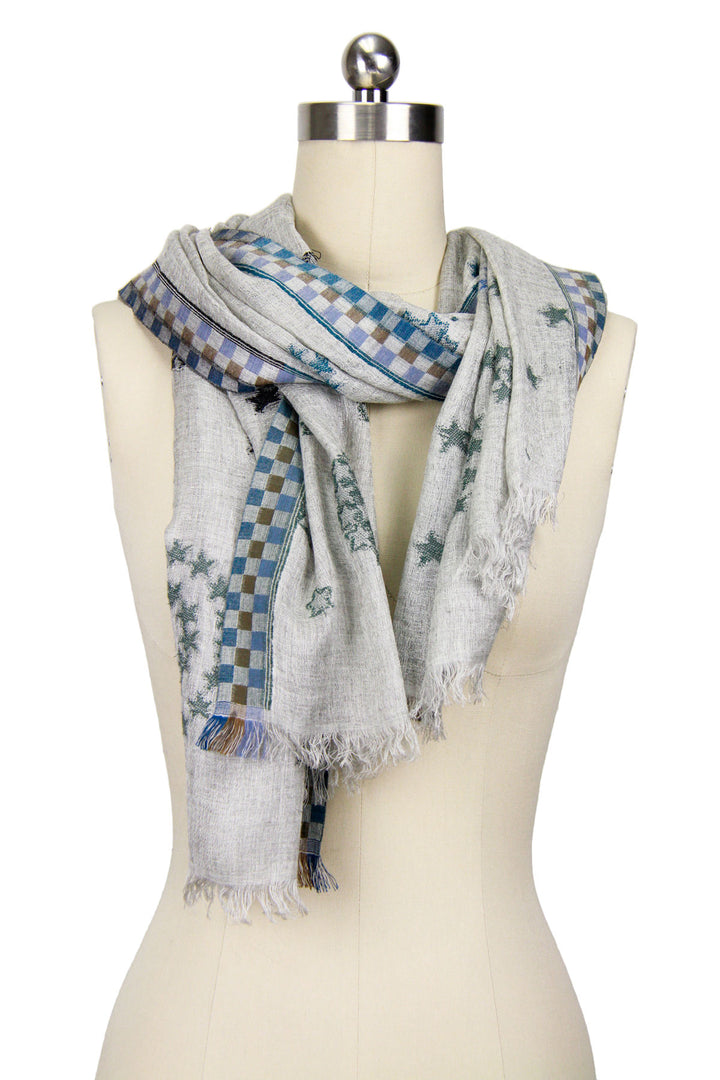 Star Constellation Grey Scarf