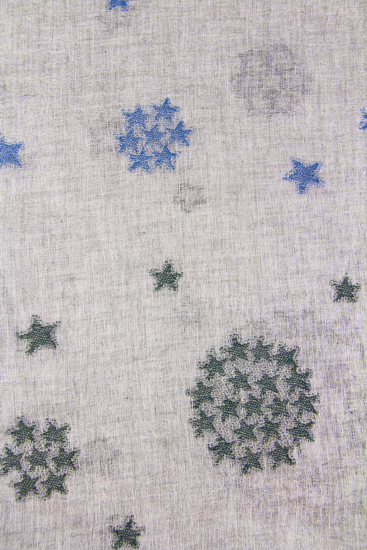 Star Constellation Grey Scarf