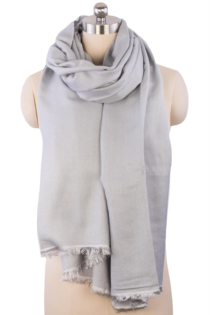 Cashmere Eyelash Fringe Scarf