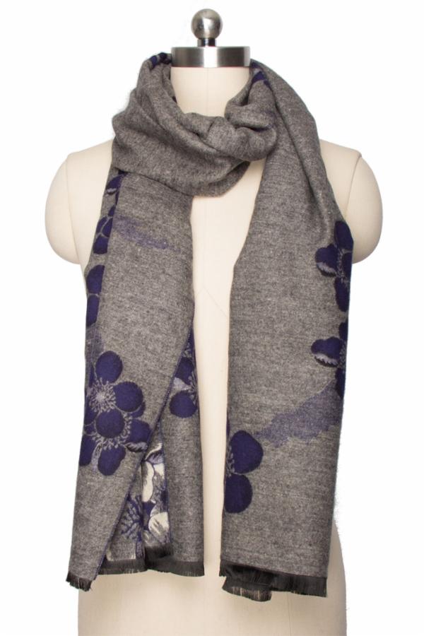 Reversible Cluster Garden Scarf