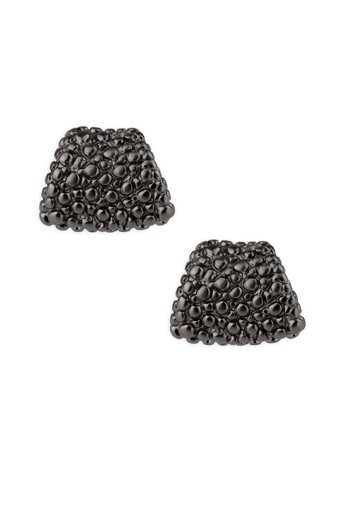Gunmetal Stud Earrings