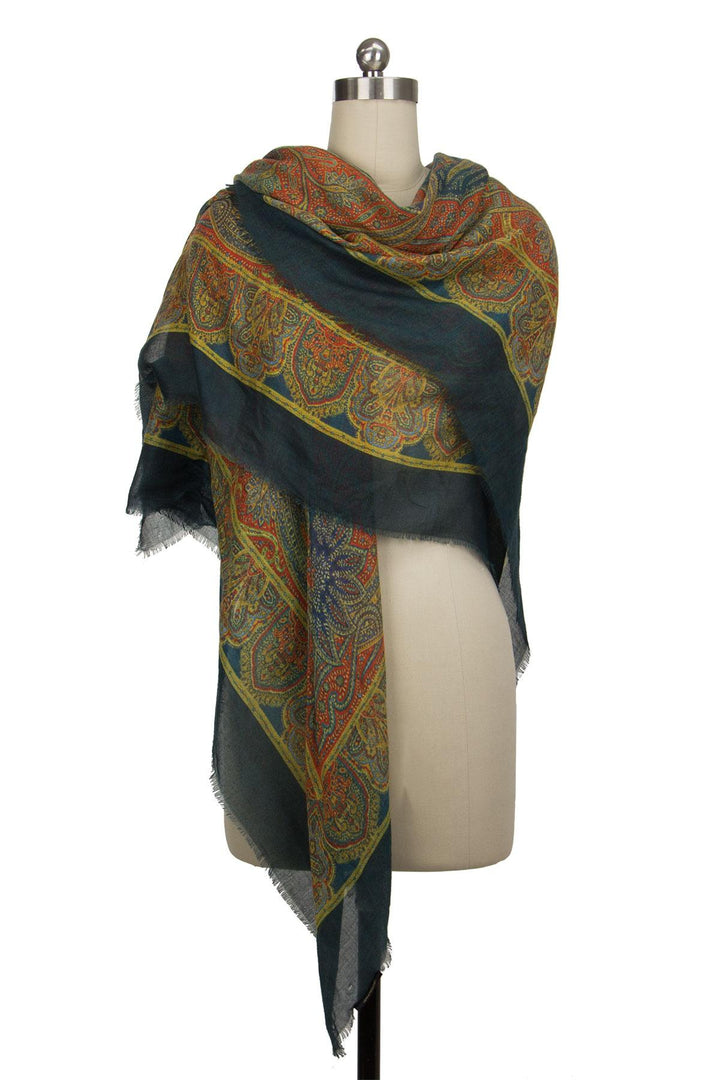 Traditional Paisley Scarf