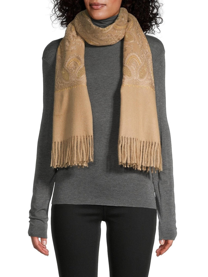 Nora Embroidered Scarf