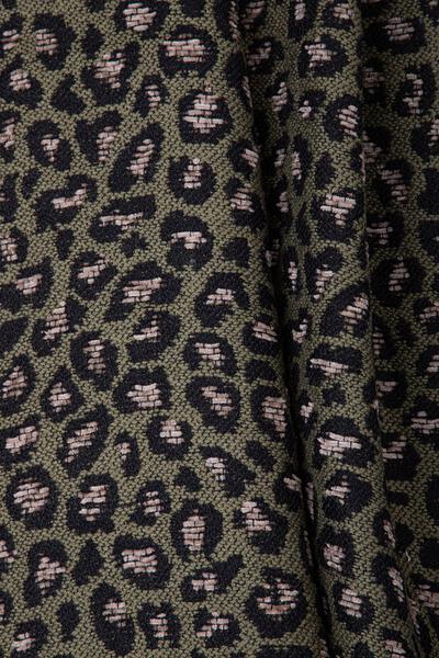 Leopard Wrap Reversible Scarf