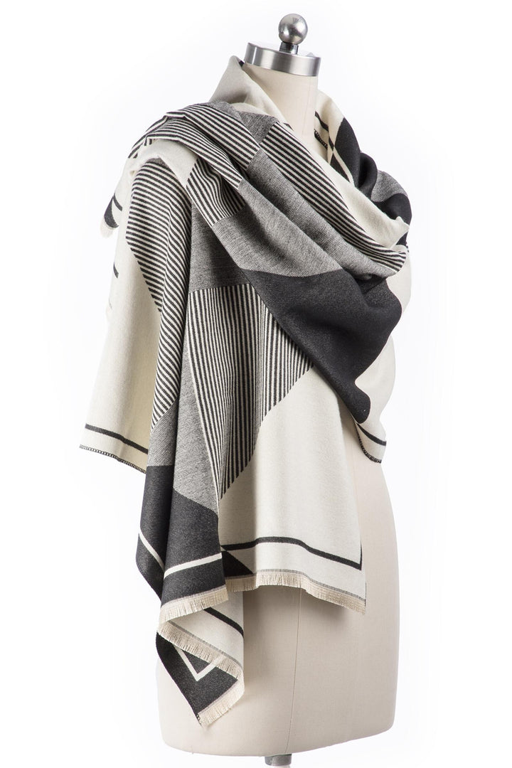 All About the Angles Reversible Scarf