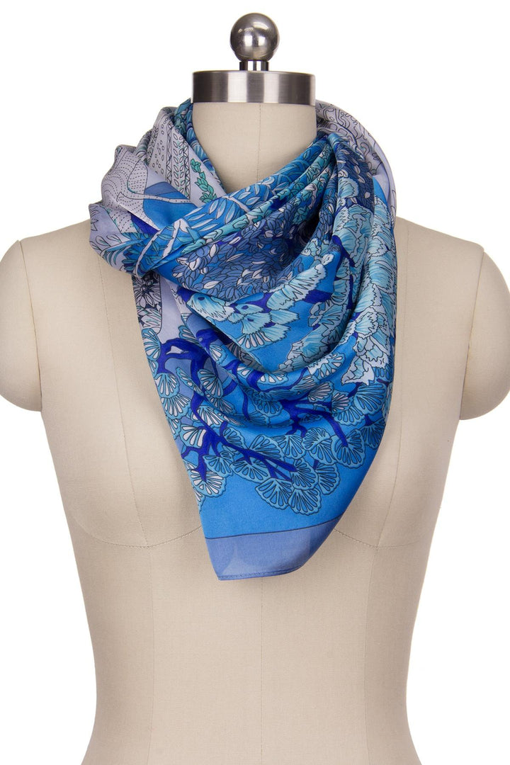 Hera flora Polyster Square Scarf