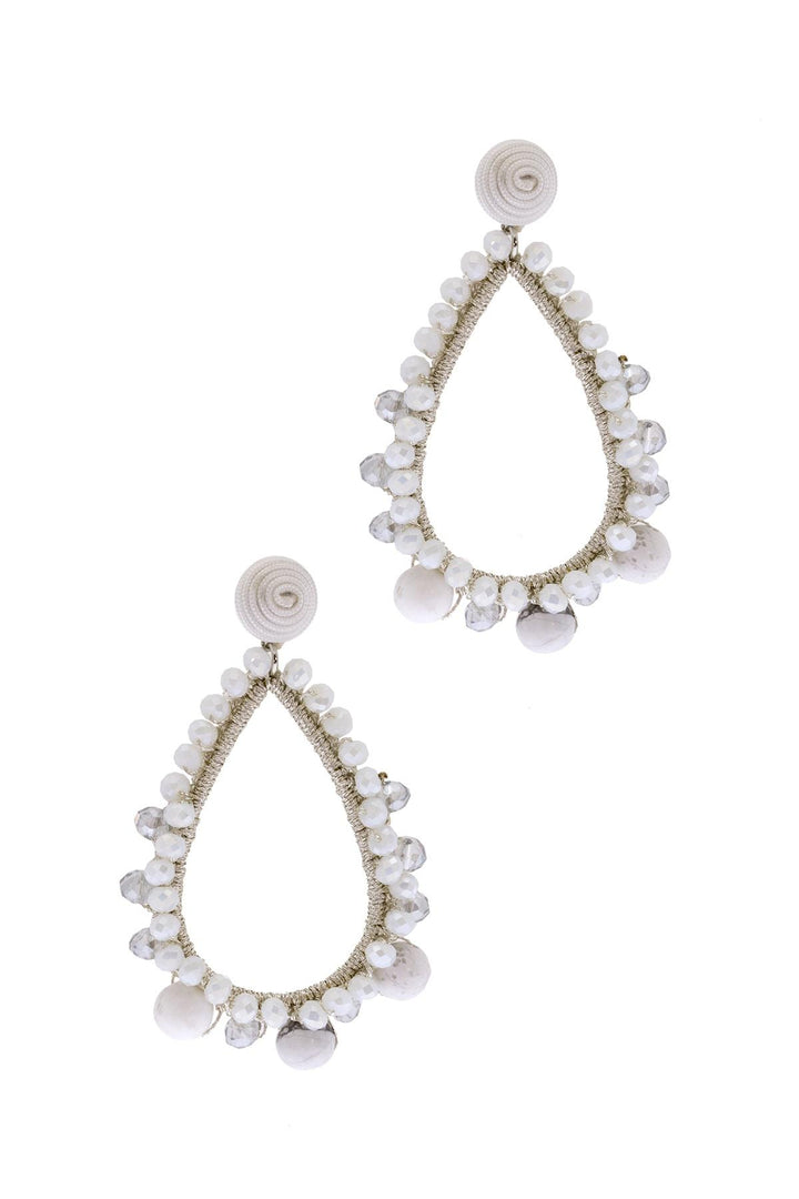 Mahal Natural Stone Drop Earring