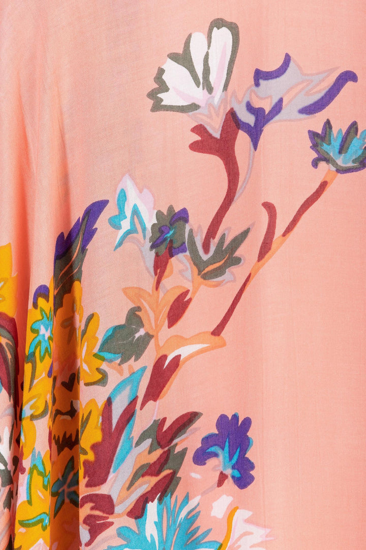 Lightweight Floral Kimono Short