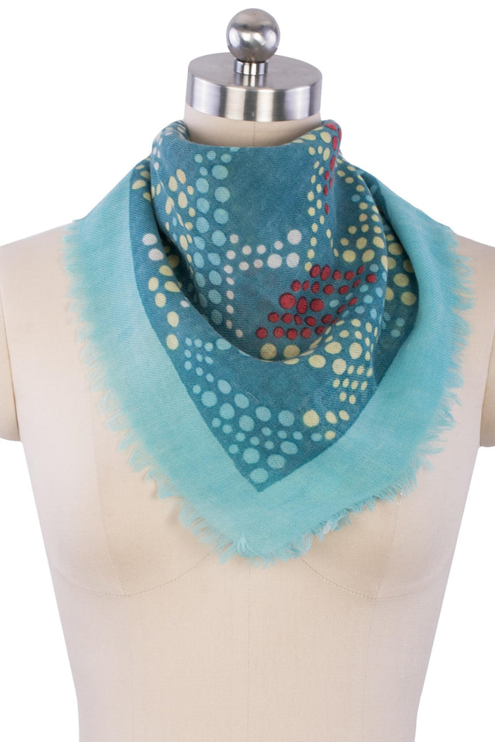 Square Polka Dot Neckerchief Bandana