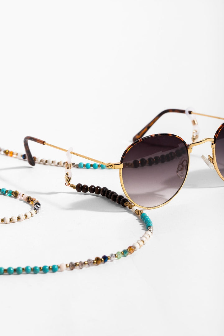 Hand-Beaded Convertible Mask Chain