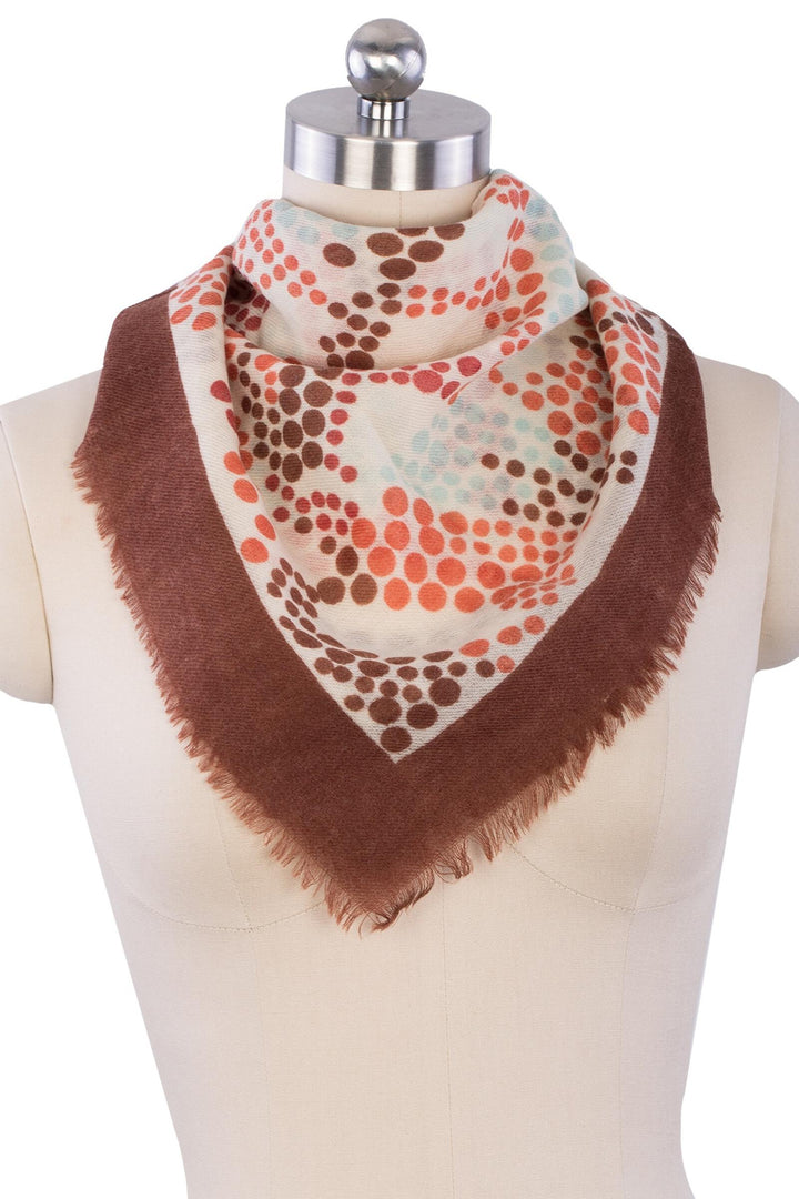 Square Polka Dot Neckerchief Bandana