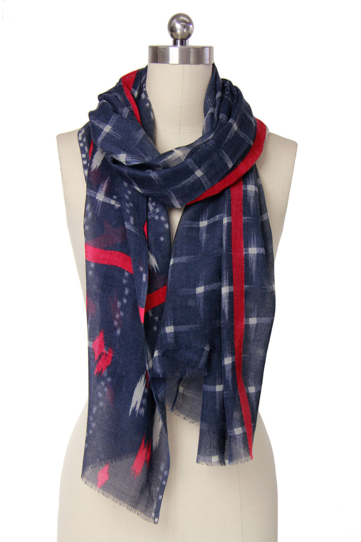 Dreamy Stars Oblong Scarf