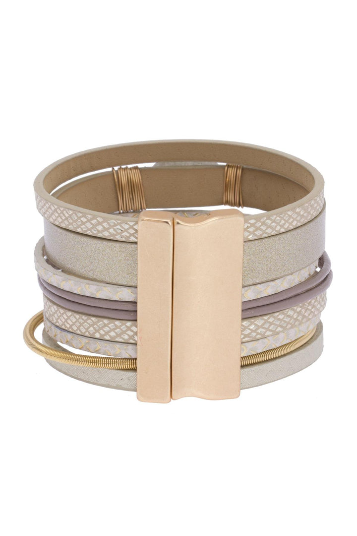 Refined Leather Bracelet