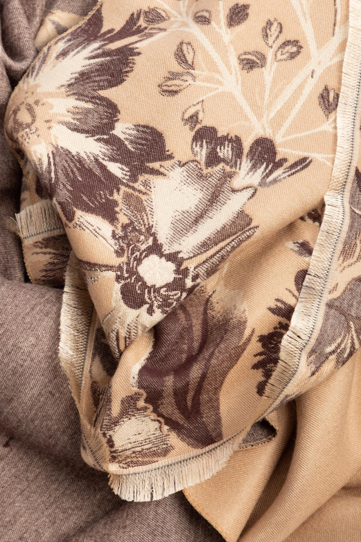 Reversible Wildflower Scarf