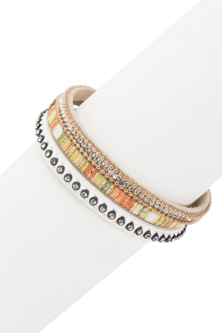 Gemma Leather Bracelet
