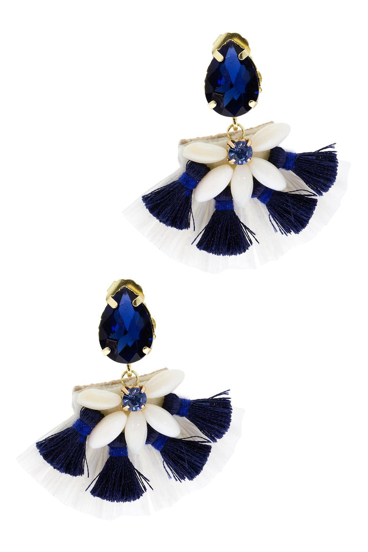 Multi Tassel Fiesta Earring
