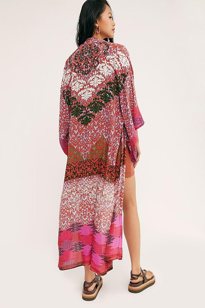 Forbidden City Maxi Kimono