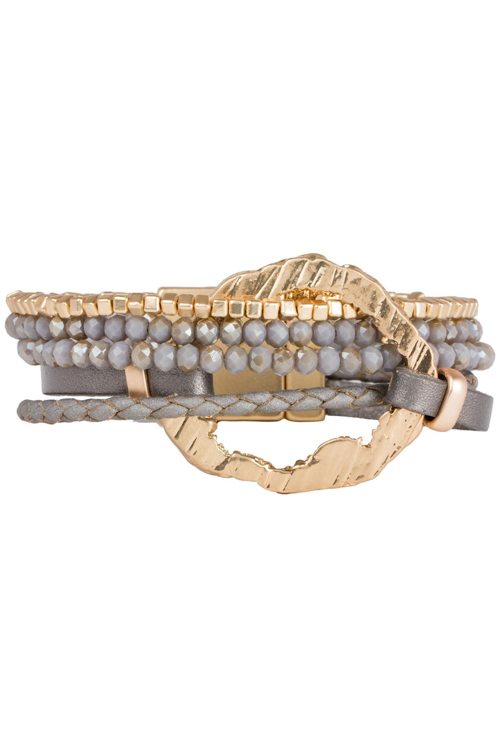Earthly Flow Leather Bracelet