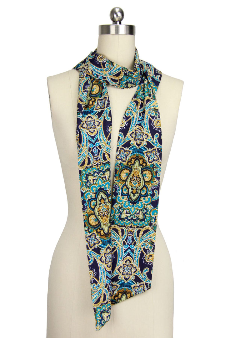 Skinny Medallion Scarf