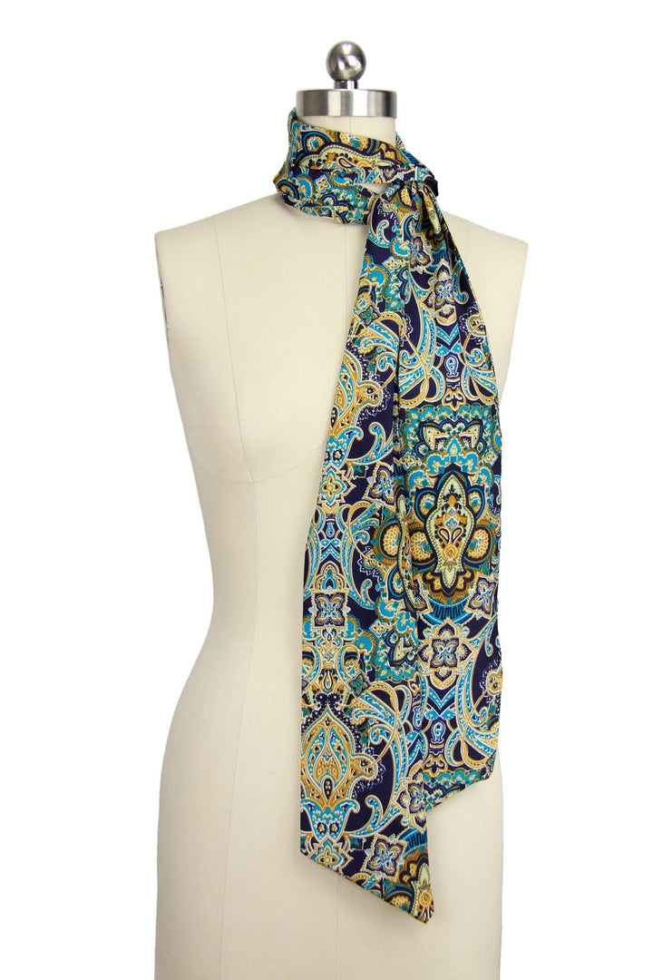 Skinny Medallion Scarf