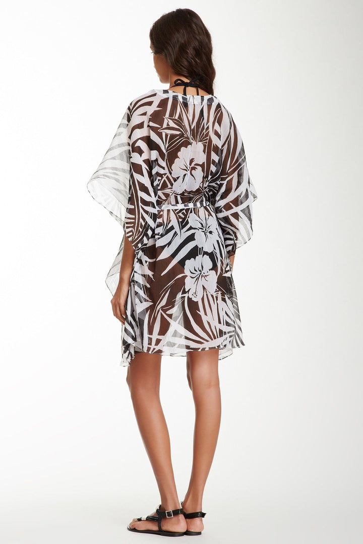 Black and White Tunic Kimono