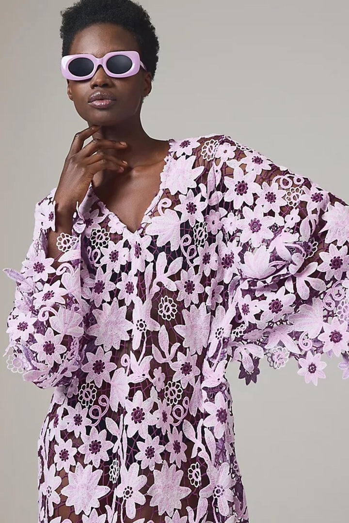 Three Tone Lace Tunic