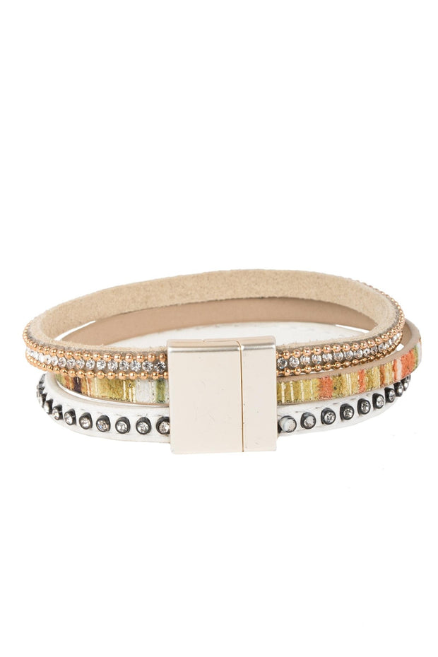 Gemma Leather Bracelet