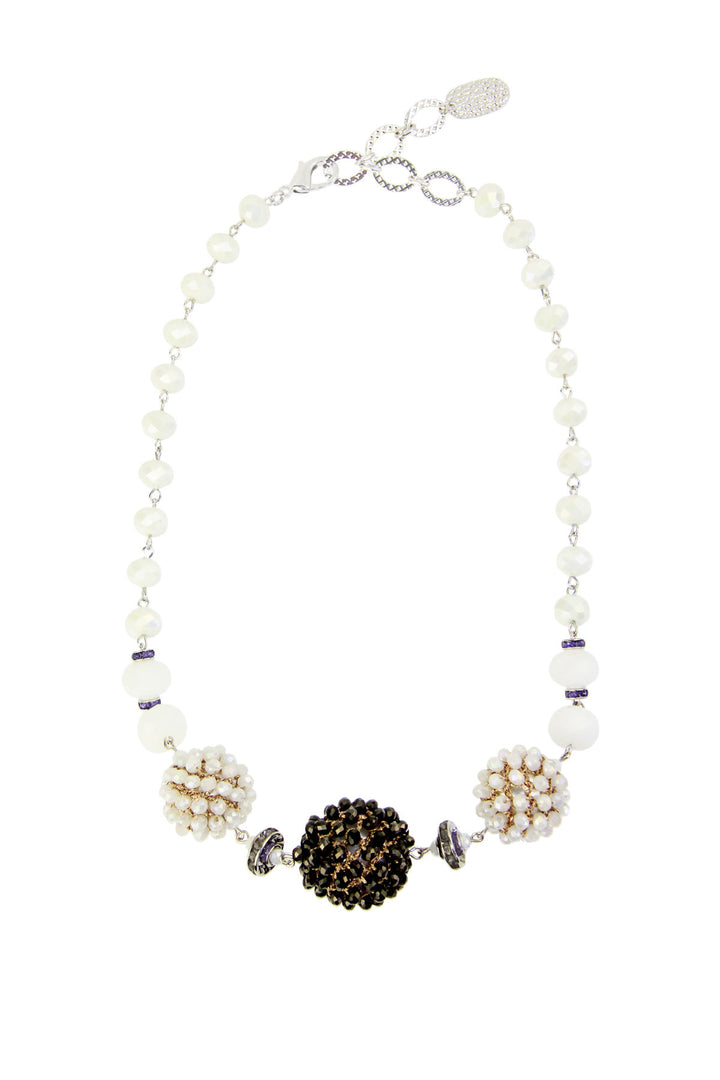 Beaded Raspberry Necklace