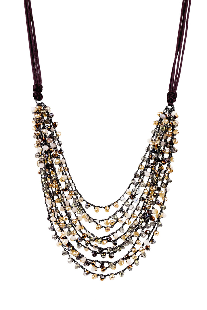 Mardi Beaded Statement Necklace