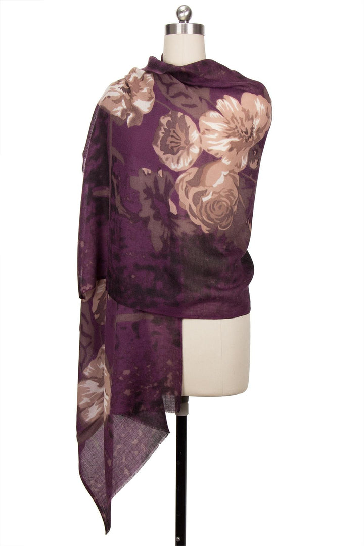 Maui Large Flower Scarf