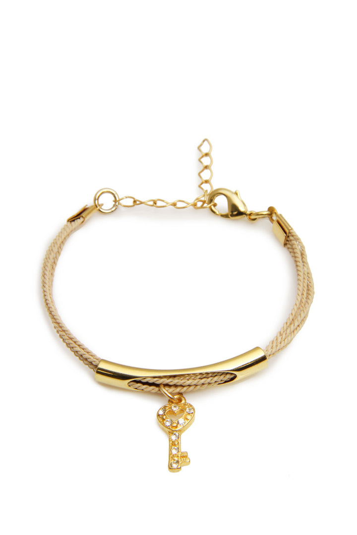 Crystal Key Bracelet