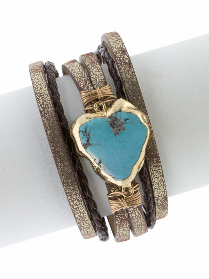 Braided Turquoise Bracelet