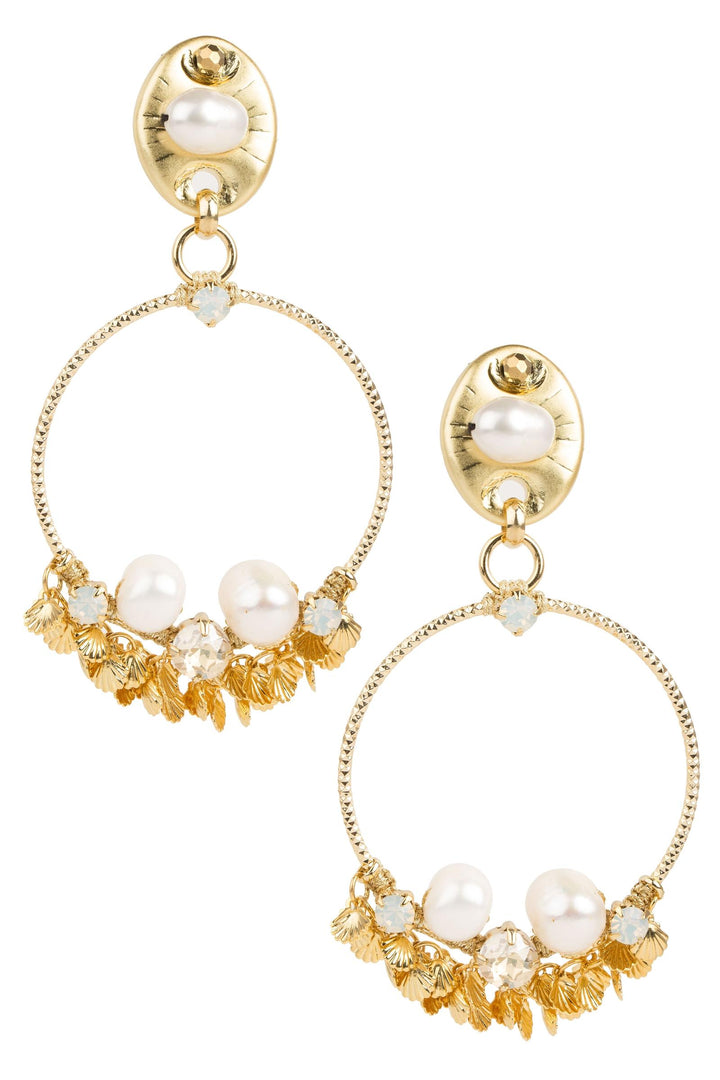 Sapana Pearl Statement Earring