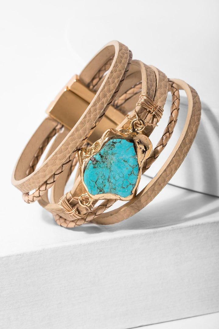 Braided Turquoise Bracelet