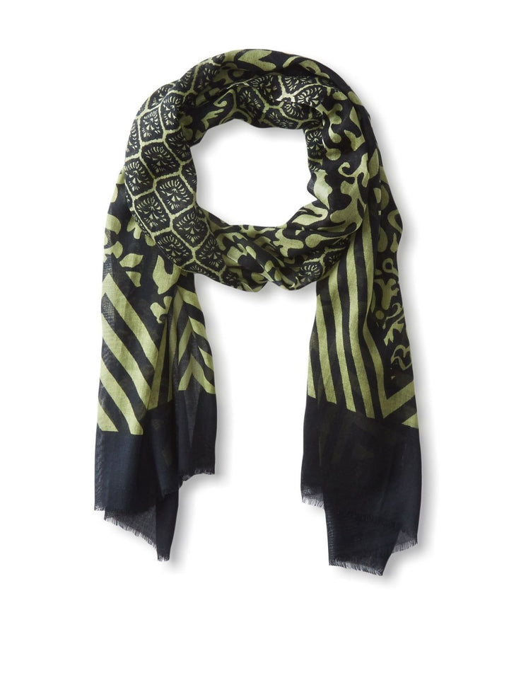 Wylla Mixed Print Scarf