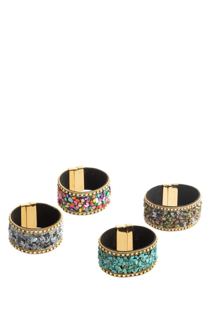 Gravel Beaded Bracelet