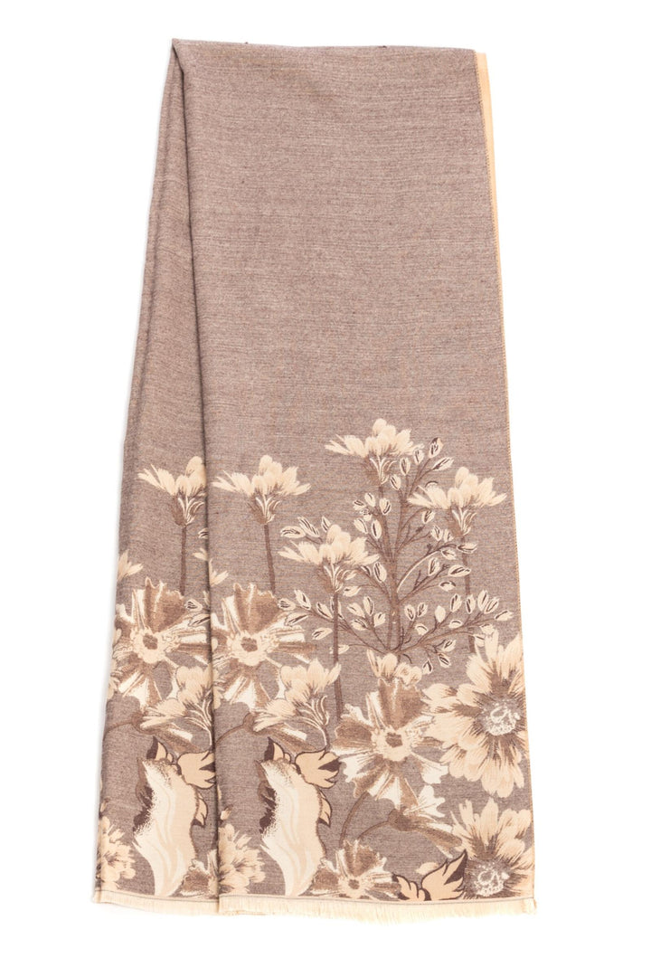 Reversible Wildflower Scarf
