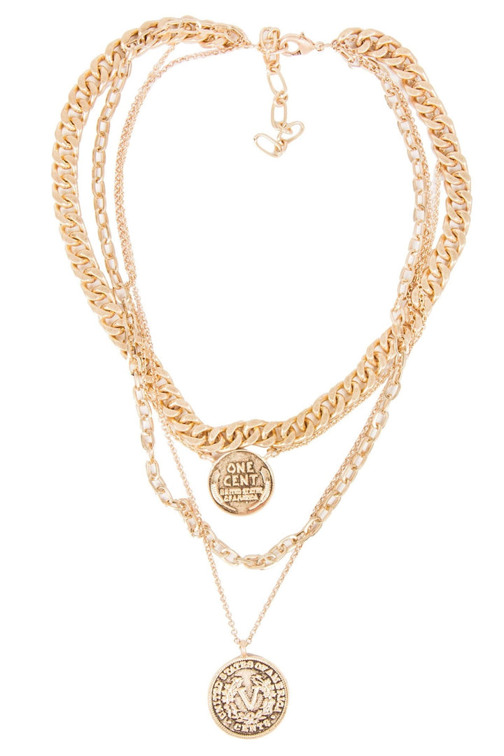 Sikka Layered Chain Necklace