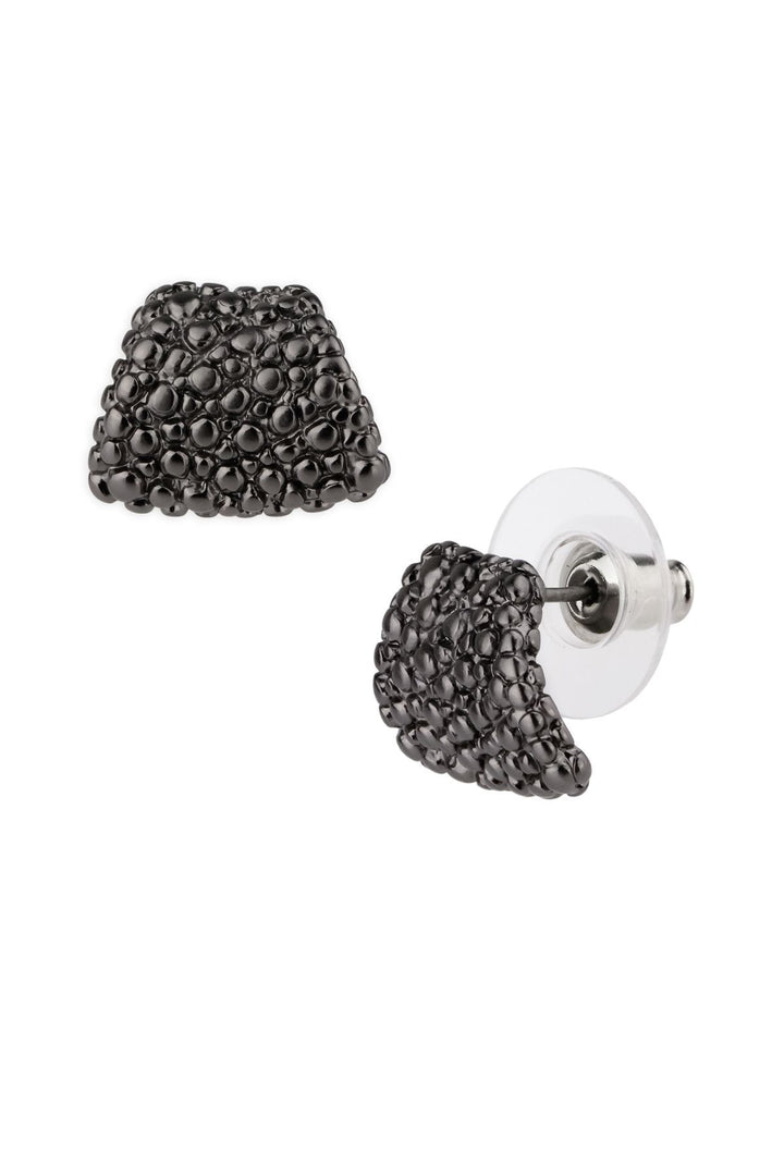 Gunmetal Stud Earrings