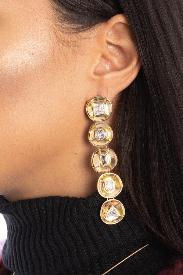 Divine Statement Charm Earrings