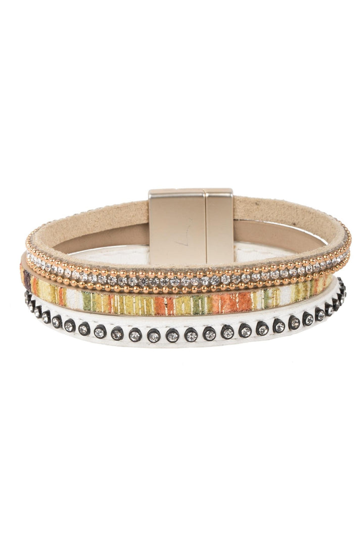 Gemma Leather Bracelet