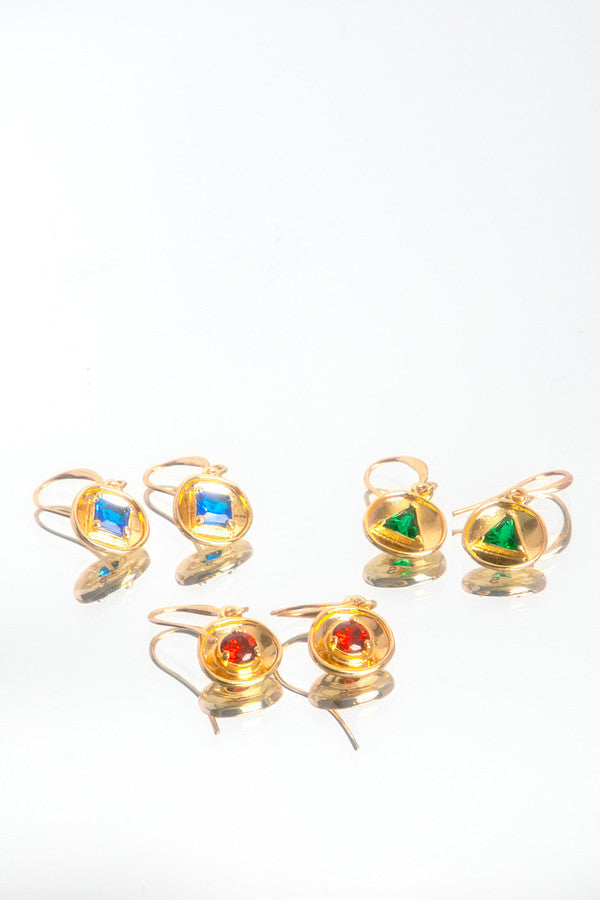 Divine Multi Charm Earring Set (Pack of 3)