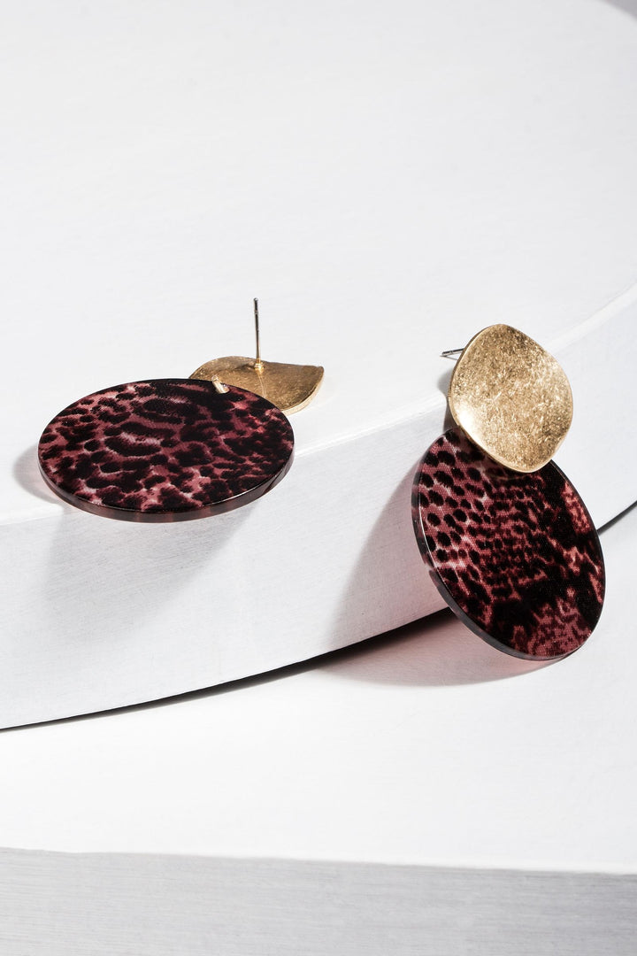 Jungle Vibes Resin Earring