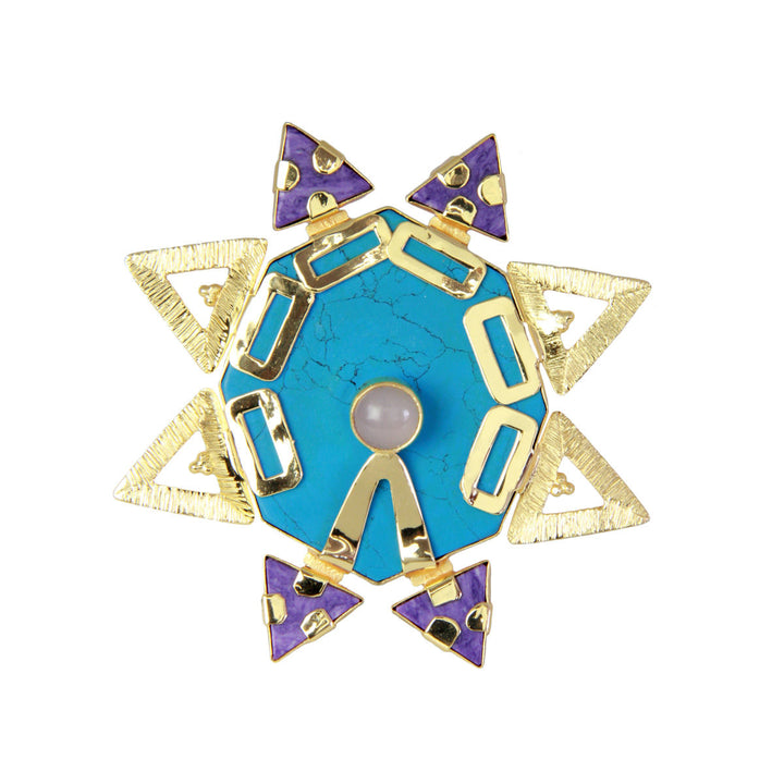 Turquoise Star Pendant Necklace