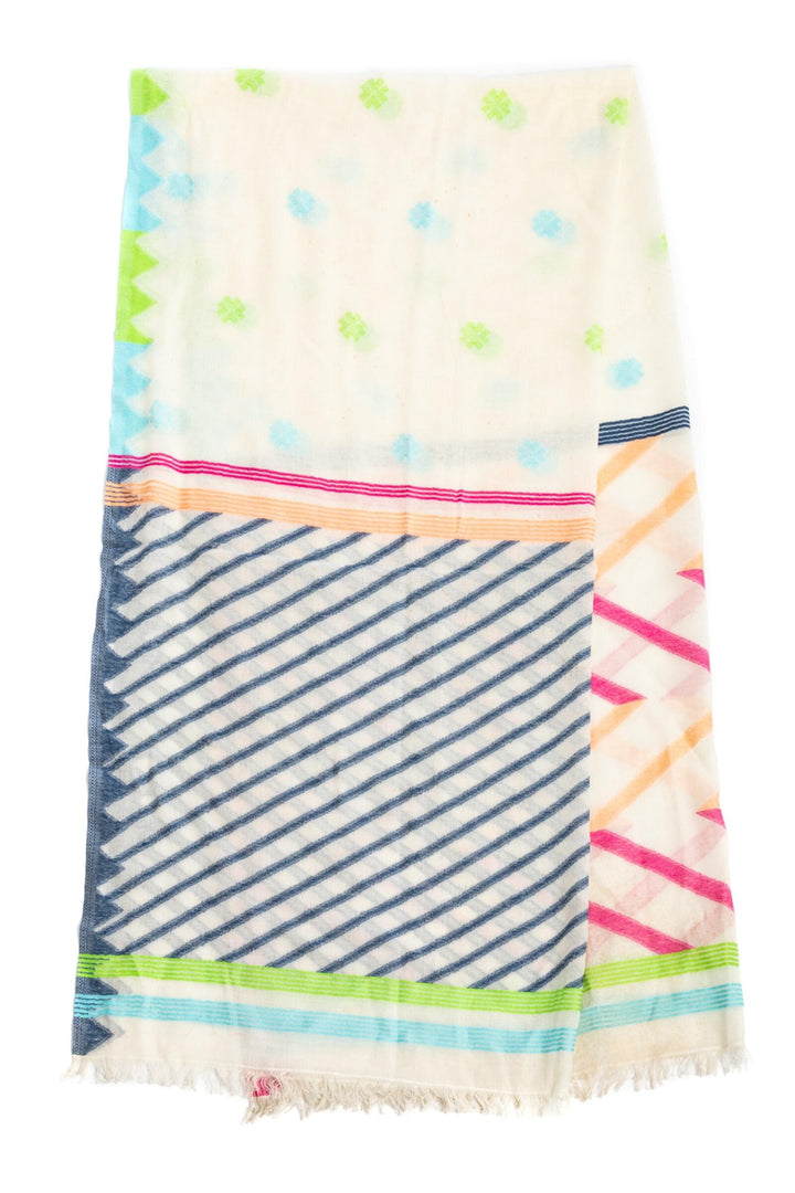 Colorful Mixed Pattern Scarf
