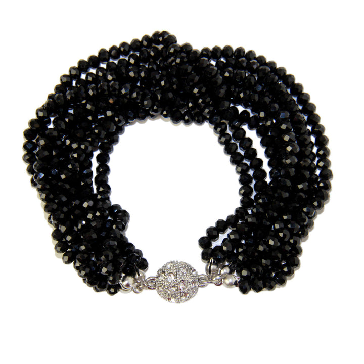 Simply Crystal Multi Strand Bracelet